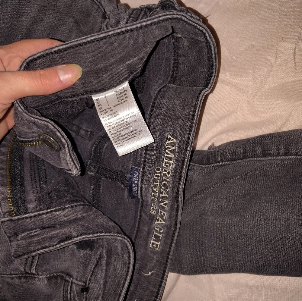 American Eagle Ripped Skinny Jeans